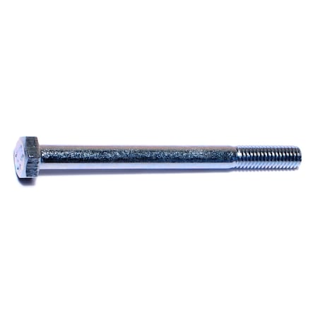 Midwest Fastener Class 8.8, M6-1.00 Hex Head Cap Screw, Zinc Plated Steel, 70 mm L, 50 PK 50432